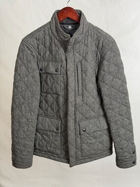 Bonobos Quilted Gray Coat